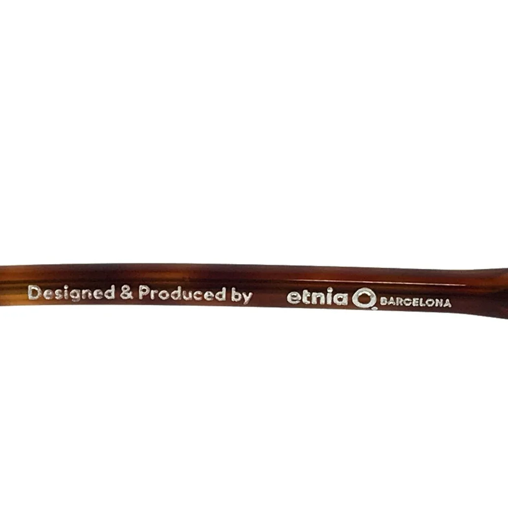 Etnia Barcelona Eyeglasses Frames KASSEL 3 PTHV Petrol Havana Half Rim 56-18-148